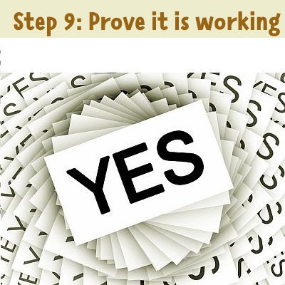 step 9: prove