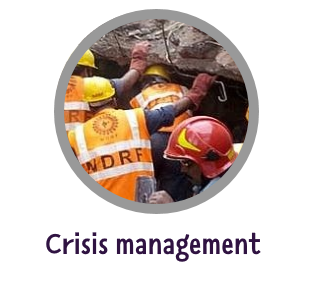 More professional design of crisis management